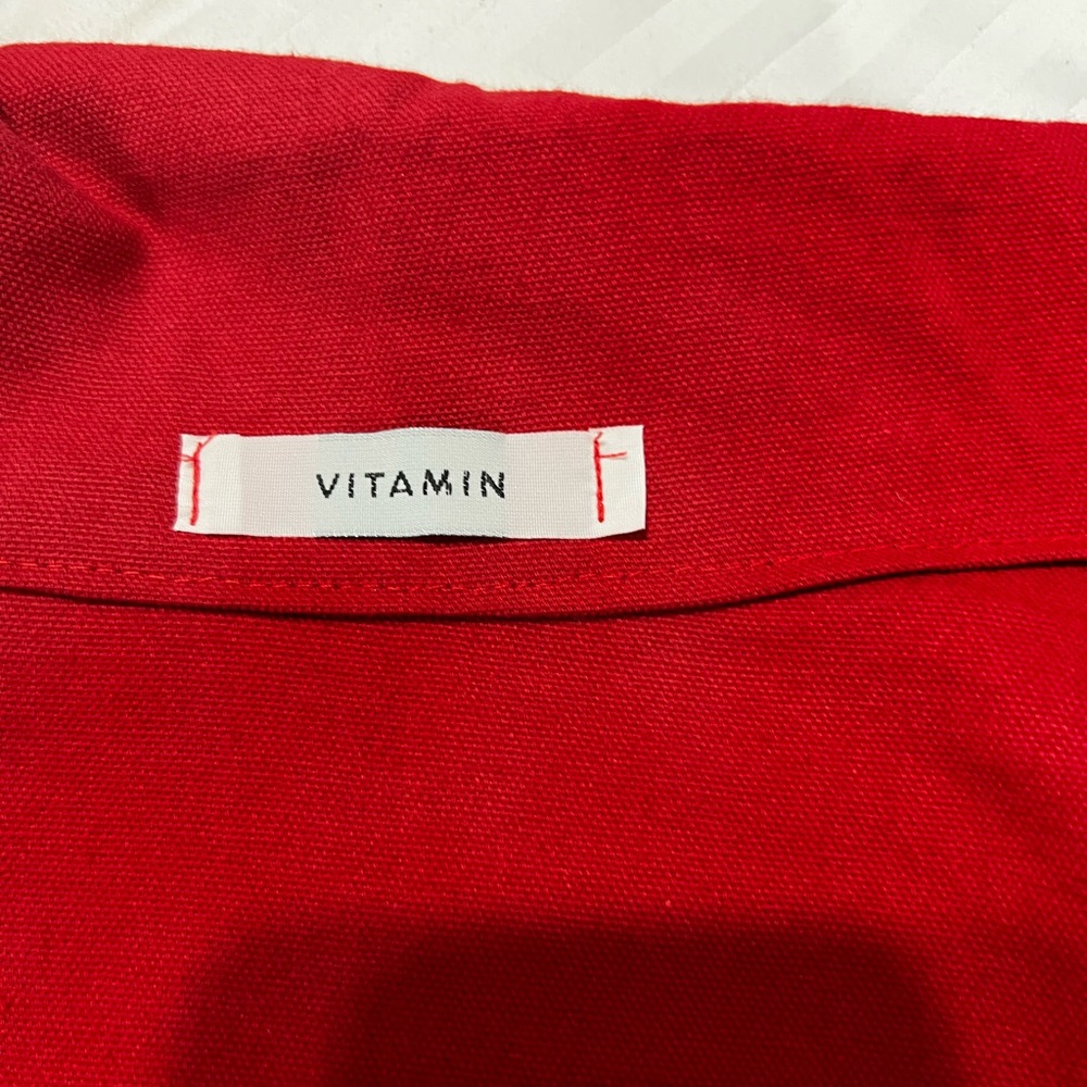 VITAMIN Red  Jacket/size M - Picture 5 of 7